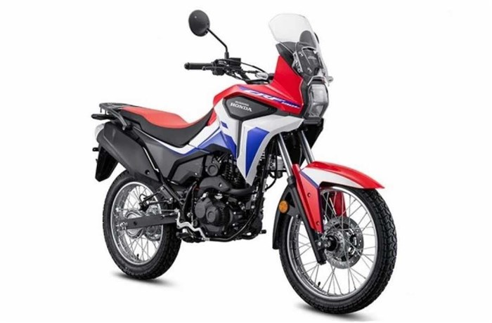 Honda files patent for CRF190L dual purpose motorcycle